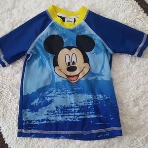 Disney Mickey mouse bathing suit shirt
